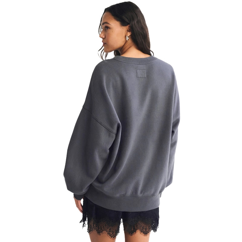 Abercrombie Wicked Oversized Sunday Crewneck Sweatshirt