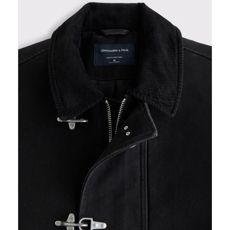 Abercrombie & Fitch Fireman Clasp Workwear Jacket