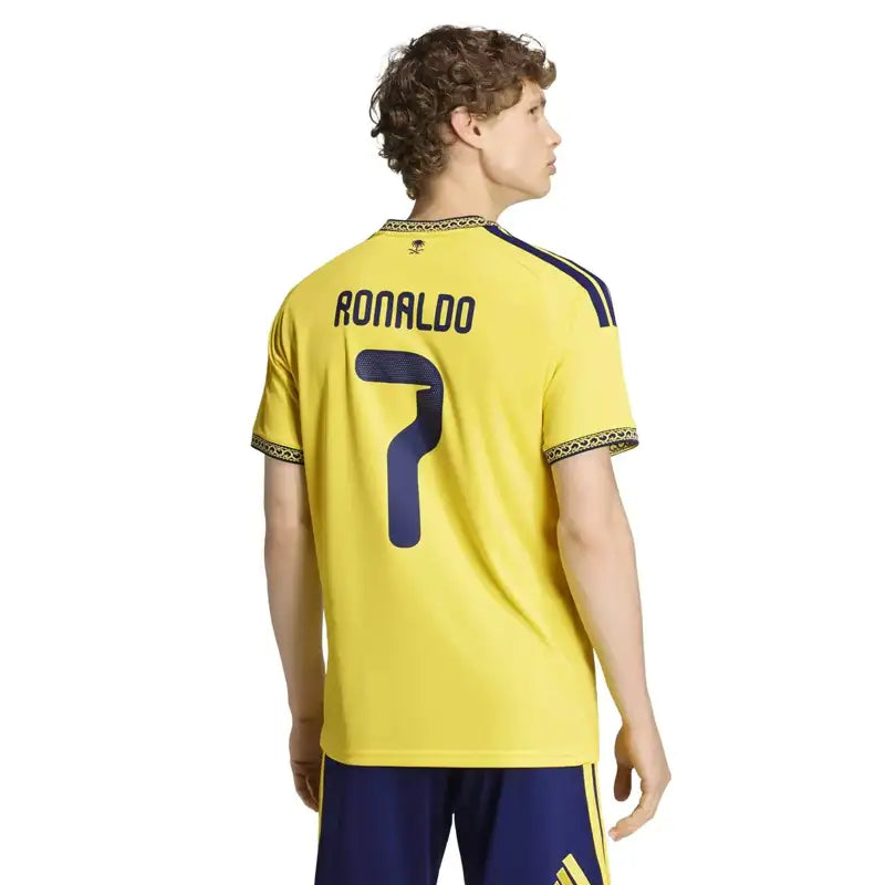 Adidas 2026-27 Al Nassr Stadium Home Ronaldo Jersey