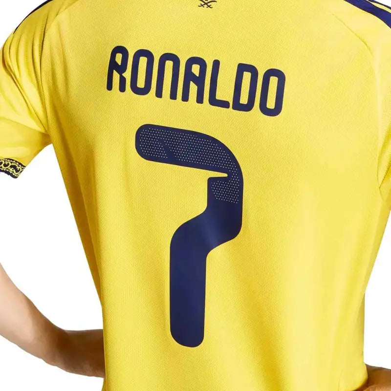 Adidas 2026-27 Al Nassr Stadium Home Ronaldo Jersey