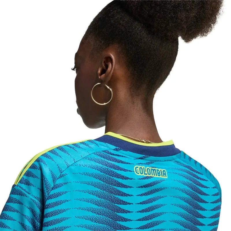 Adidas 2026 Colombia Stadium Away Cropped Soccer Jersey