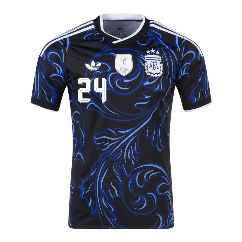 Adidas Argentina Enzo Fernandez Away Stadium Jersey 2026