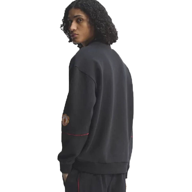 Adidas Manchester United 90 Black Sweatshirt