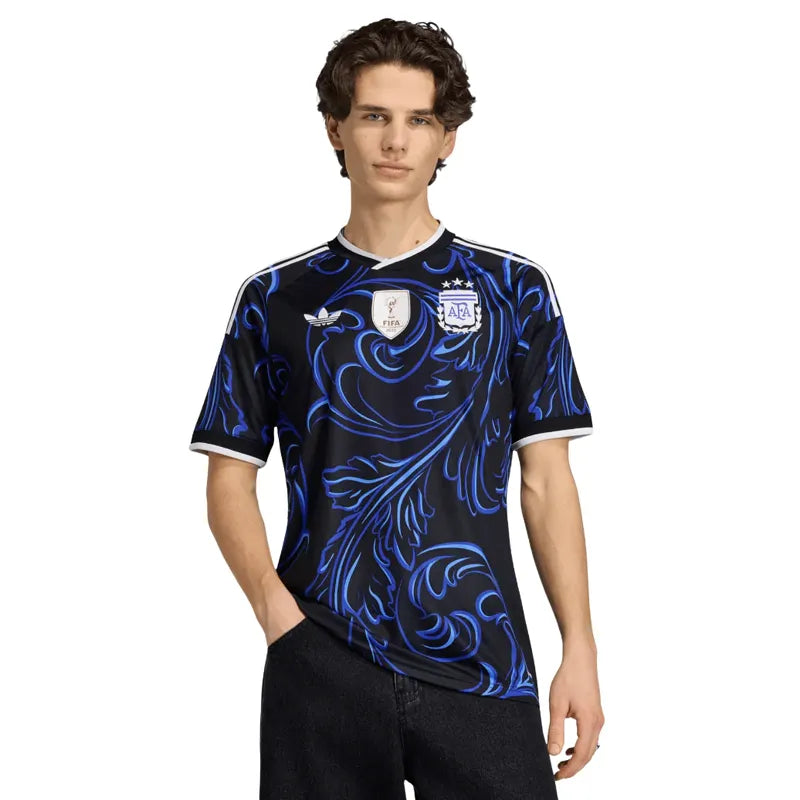 Adidas Argentina Enzo Fernandez Away Stadium Jersey 2026