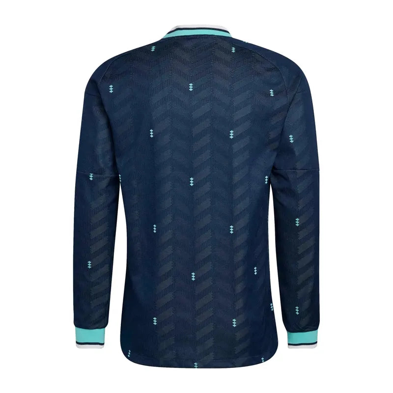 Adidas 2026 Germany Authentic Away Long-Sleeve Soccer Jersey