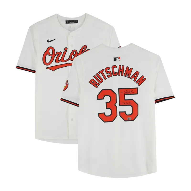 Adley Rutschman Baltimore Orioles Authentic White Nike Jersey