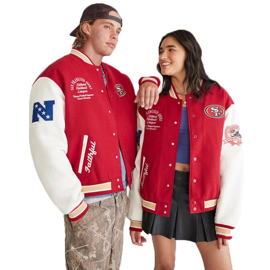 Aeropostale San Francisco 49ers Bomber Jacket