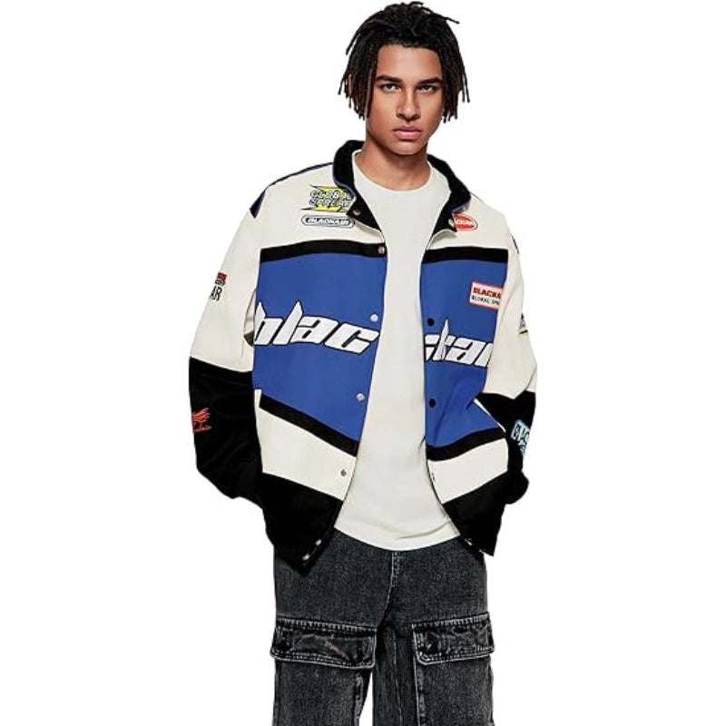 Air Racing Style Varsity Jacket