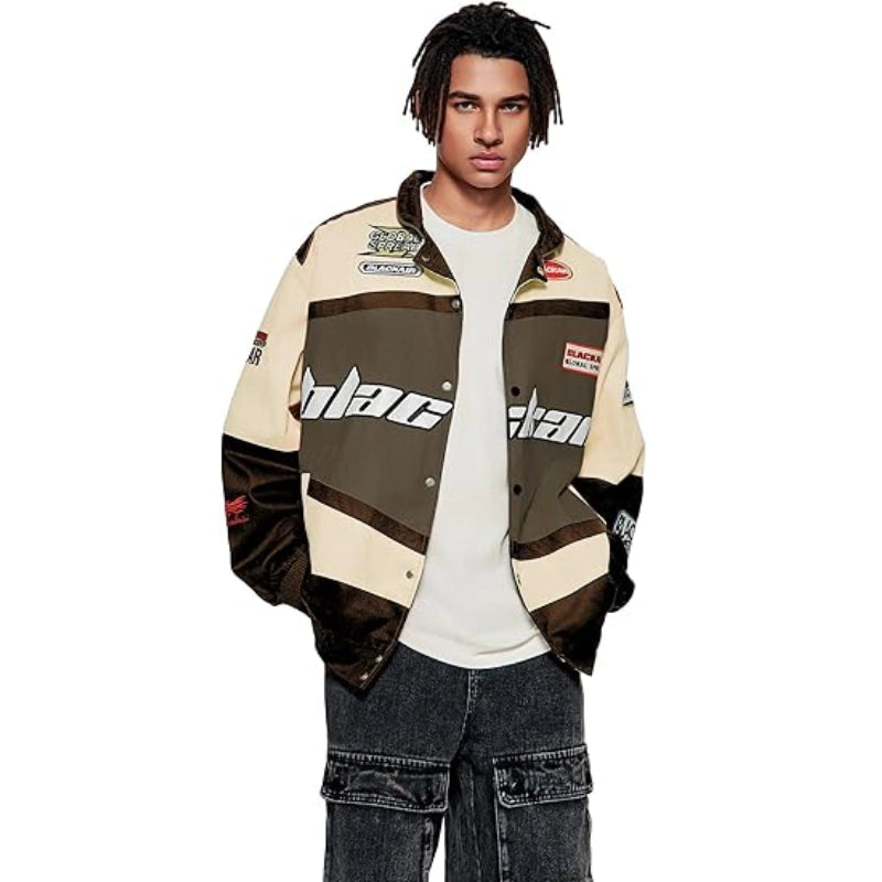 Air Racing Style Varsity Jacket