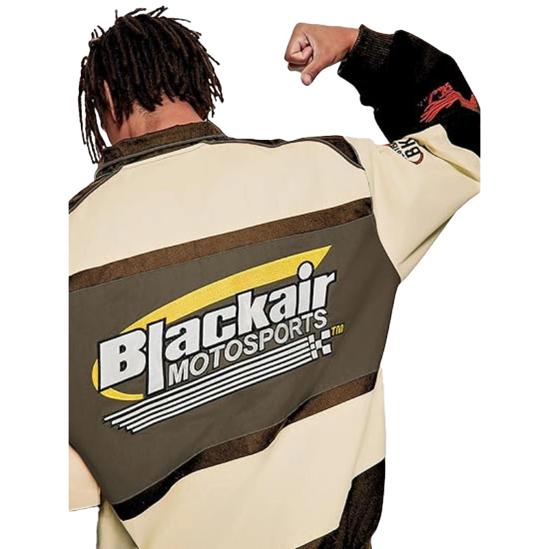 Air Racing Style Varsity Jacket