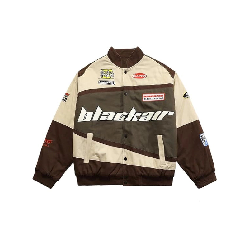 Air Racing Style Varsity Jacket