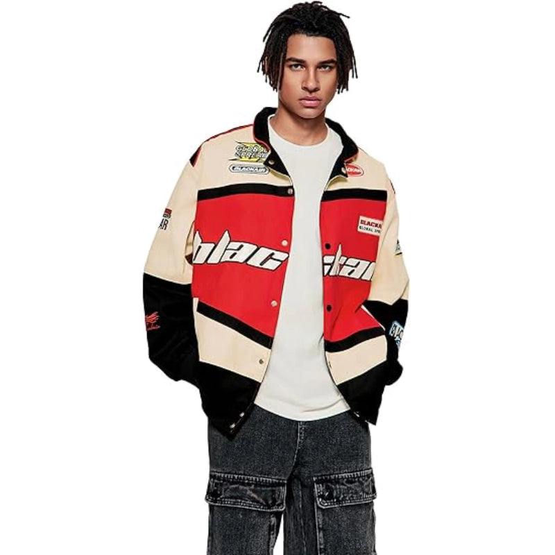 Air Racing Style Varsity Jacket
