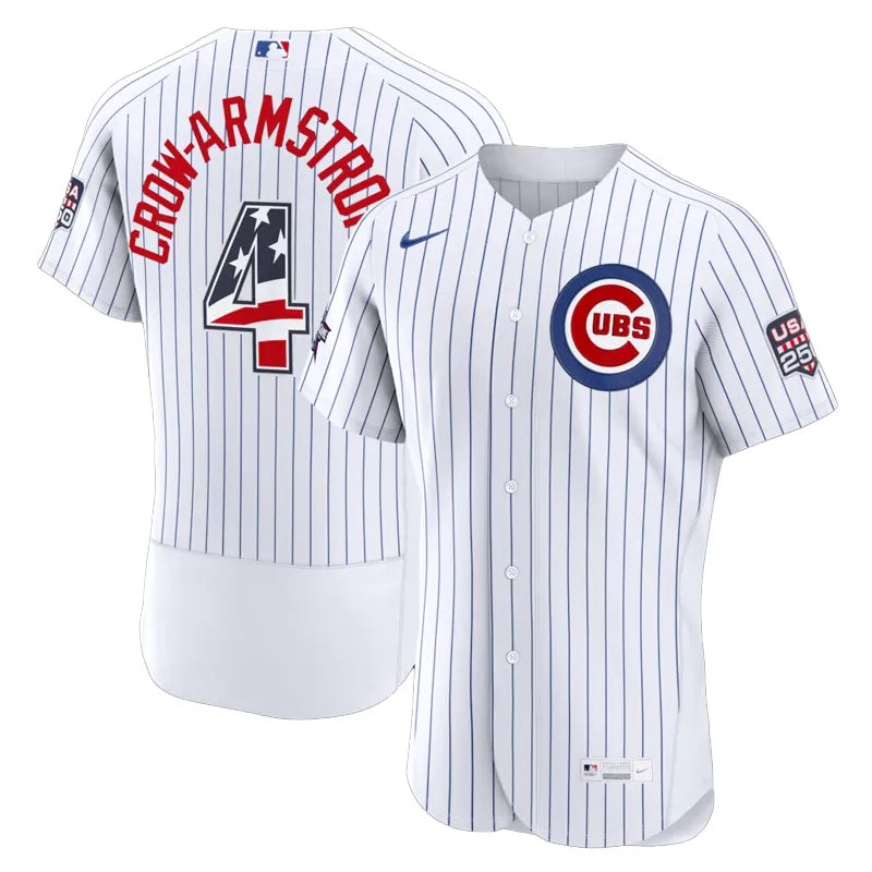 All-Star Chicago Cubs Pete Crow-Armstrong Nike White Jersey