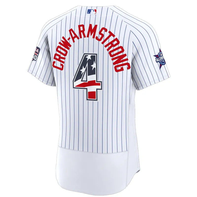 All-Star Chicago Cubs Pete Crow-Armstrong Nike White Jersey