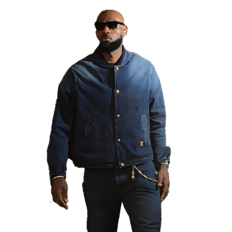 LeBron James Louis Vuitton Denim Jacket