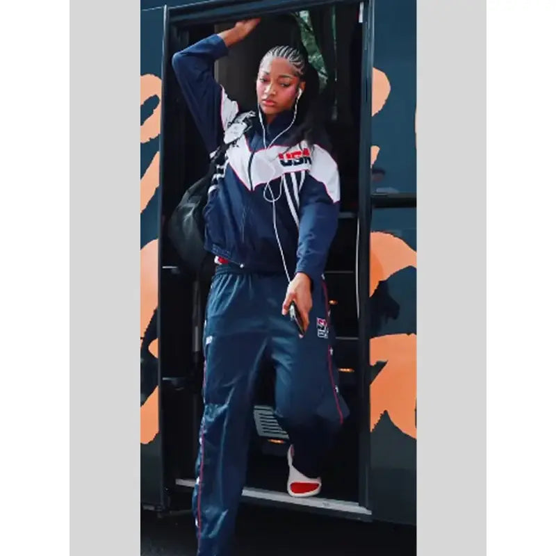 Angel Reese FIBAWWC USA Windbreaker Tracksuit