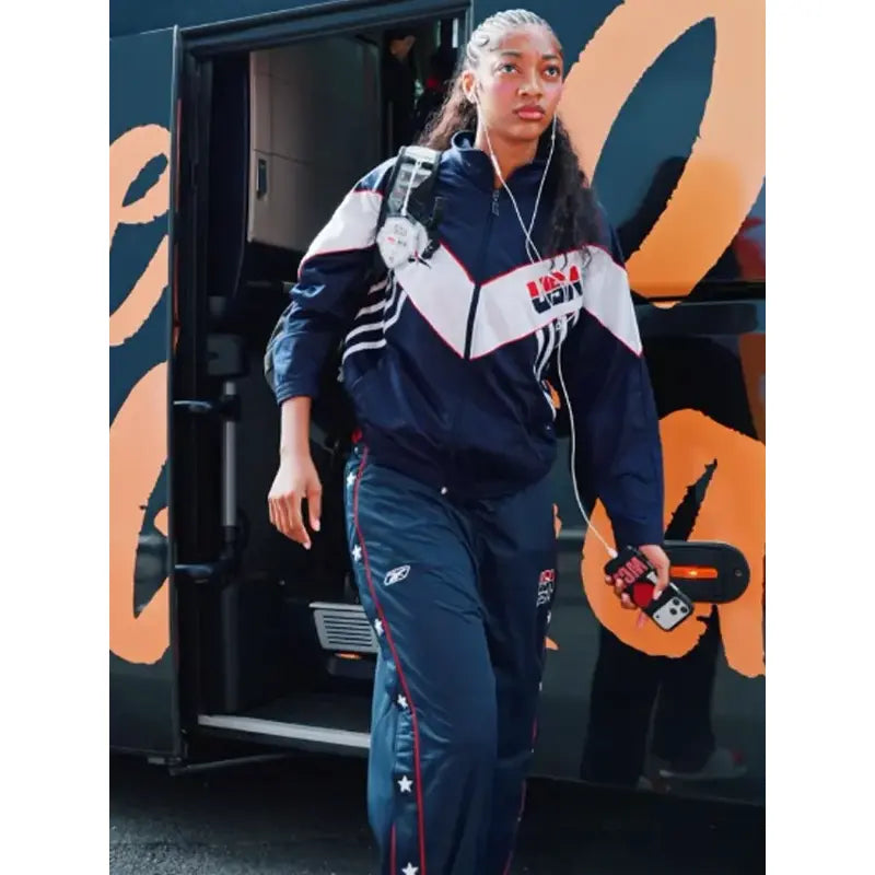 Angel Reese FIBAWWC USA Windbreaker Tracksuit