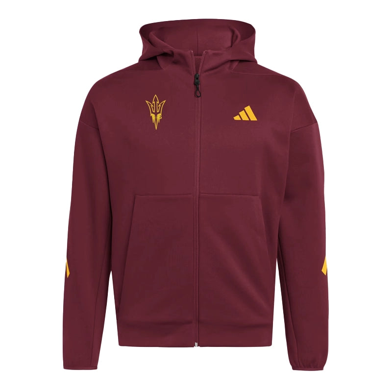 Arizona State Sun Devils Full Zip Player Travel ZNE Hoodie
