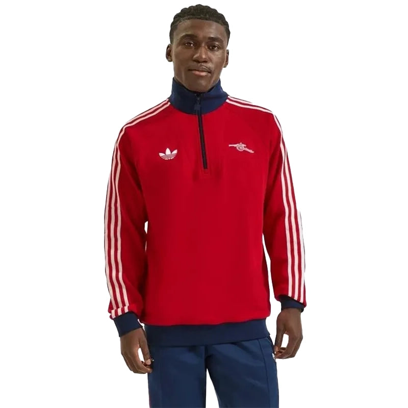 Arsenal Adidas 25/26 Half Zip Jacket