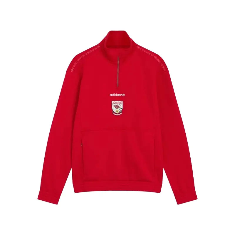 Arsenal Adidas EQT Half-Zip Pullover Sweatshirt