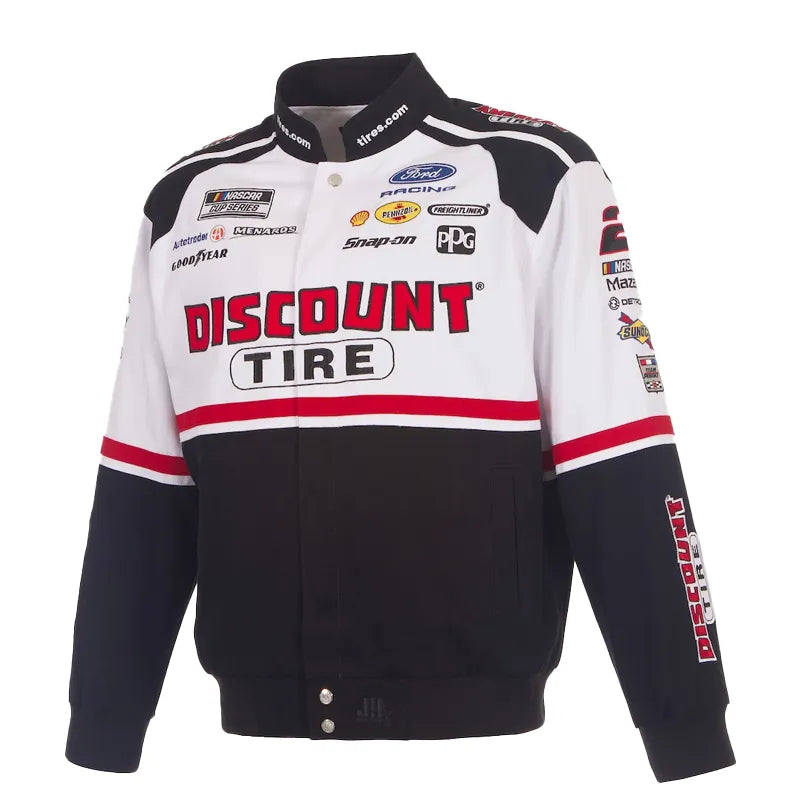 Austin Cindric JH Design 2026 tTire Full-Snap Twill Racing Jacket