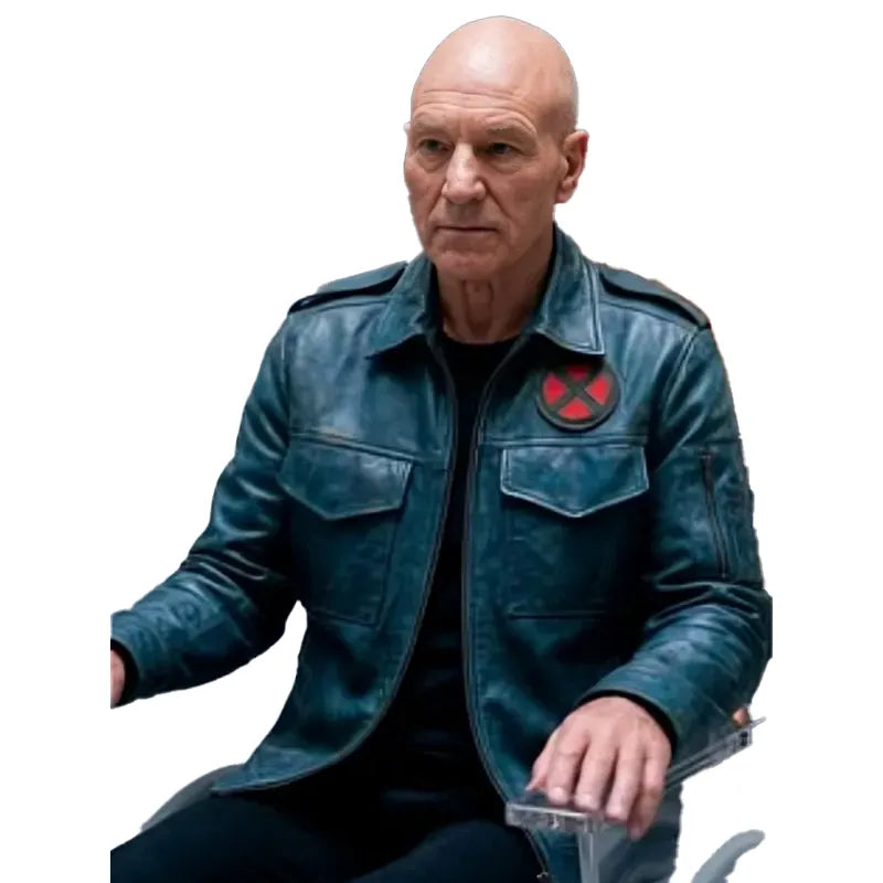 Avengers Doomsday Charles Xavier Leather Jacket