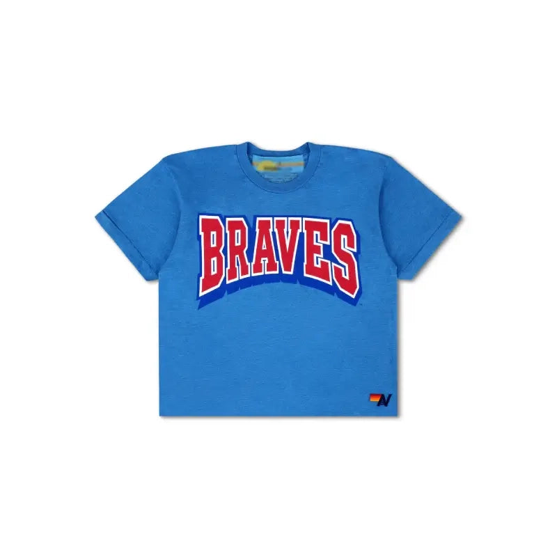 Aviator Nation Atlanta Braves Boyfriend Tee