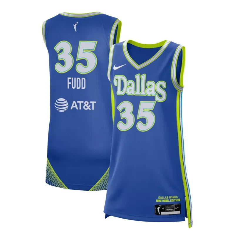 Dallas Wings Azzi Fudd Jersey