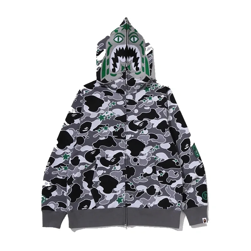 BAPE x Hidden STA Camo Tiger Hoodie