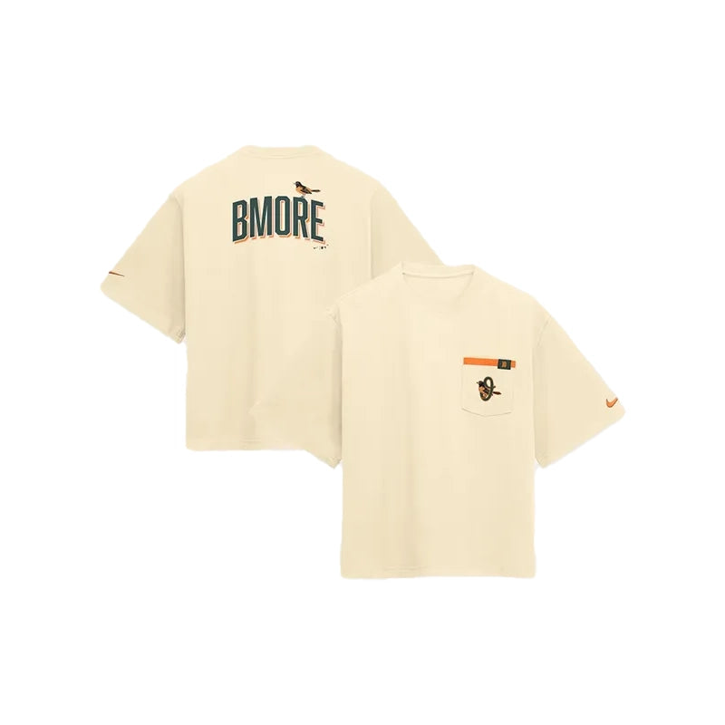 Baltimore Orioles 2026 City Connect Pocket Boxy T-Shirt