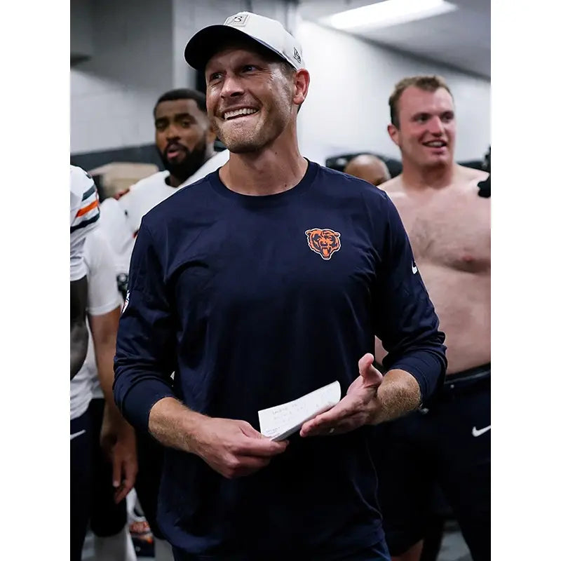 Ben Johnson 2026 Bears Long Sleeve T-Shirt