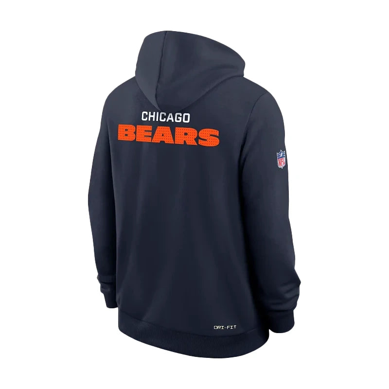 Ben Johnson Chicago Bears Sideline Hoodie