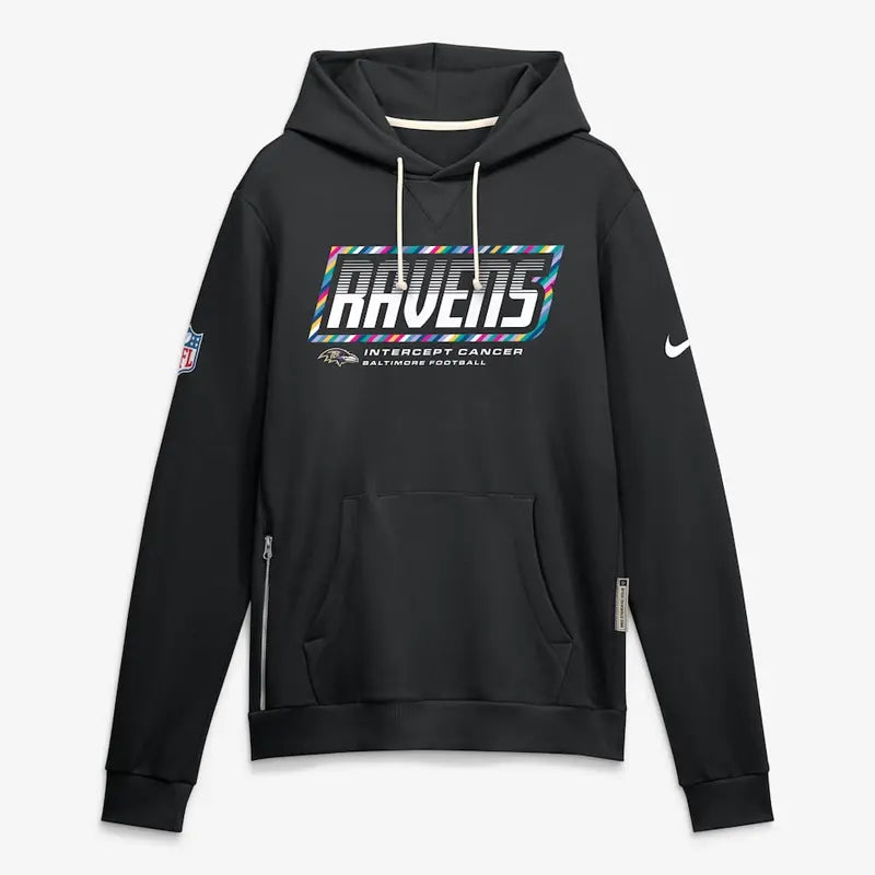 Baltimore Ravens Nike 2026 NFL Crucial Catch Hoodie