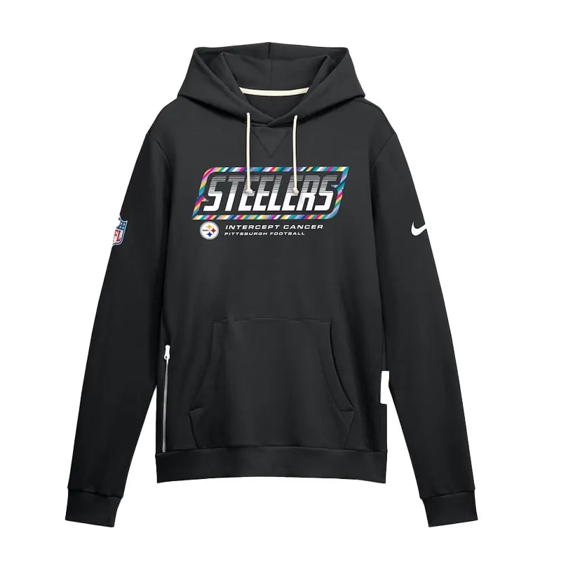 Pittsburgh Steelers Nike Black 2026 NFL Crucial Catch Hoodie