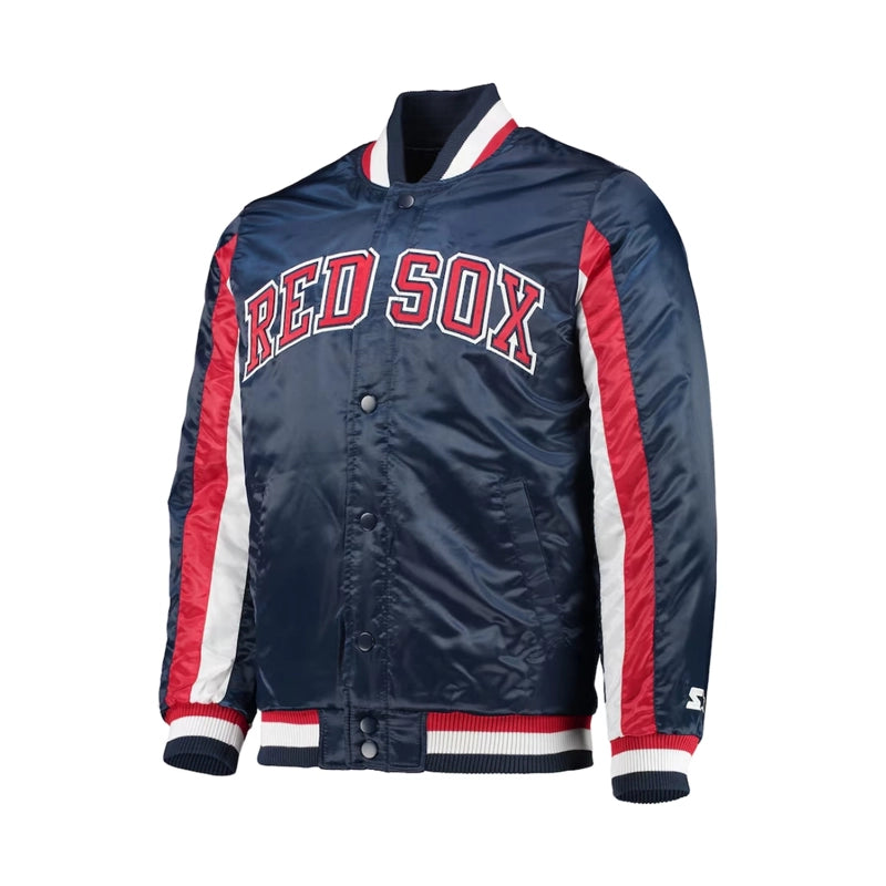 Boston Red Sox The Ace Satin Varsity Jacket