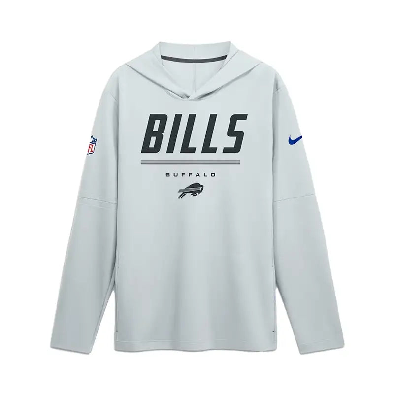 Buffalo Bills 2026 Sideline Long Sleeve Hooded T-Shirt