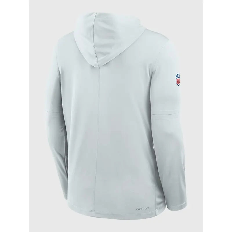 Joe Brady Preseason 2026 Bills Long Sleeve Hooded T-Shirt