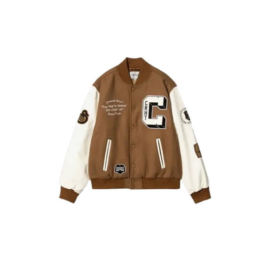 Carhartt WIP Brown Ducks Bomber Jacket