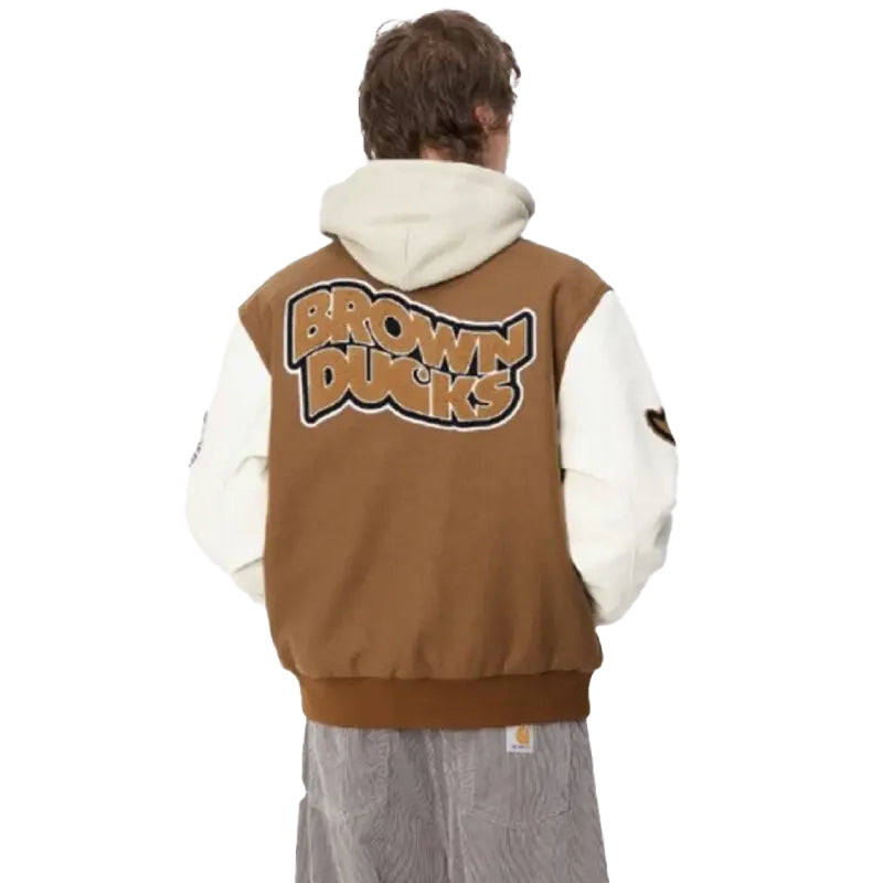 Carhartt WIP Brown Ducks Bomber Jacket