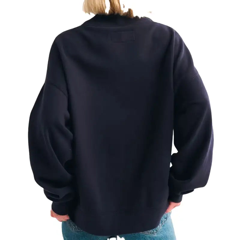 Abercrombie Chicago Bears Mock Neck Sweatshirt