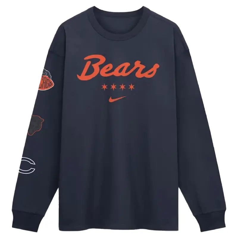 Chicago Bears Rivalries Max90 Long Sleeve T-Shirt