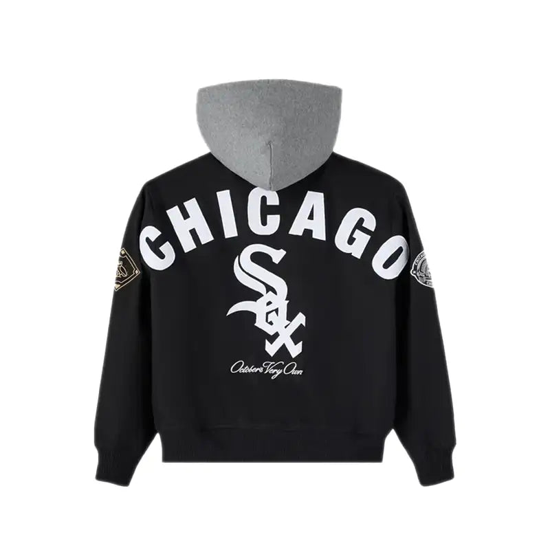 OVO x MLB 2026 Chicago White Sox Bomber Jacket
