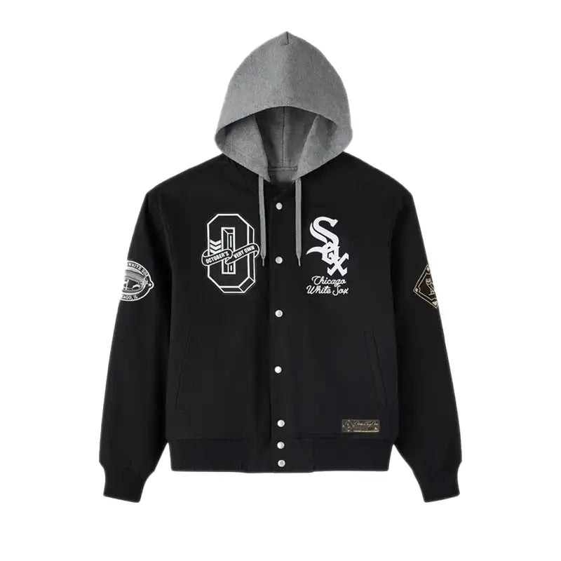 OVO x MLB 2026 Chicago White Sox Bomber Jacket