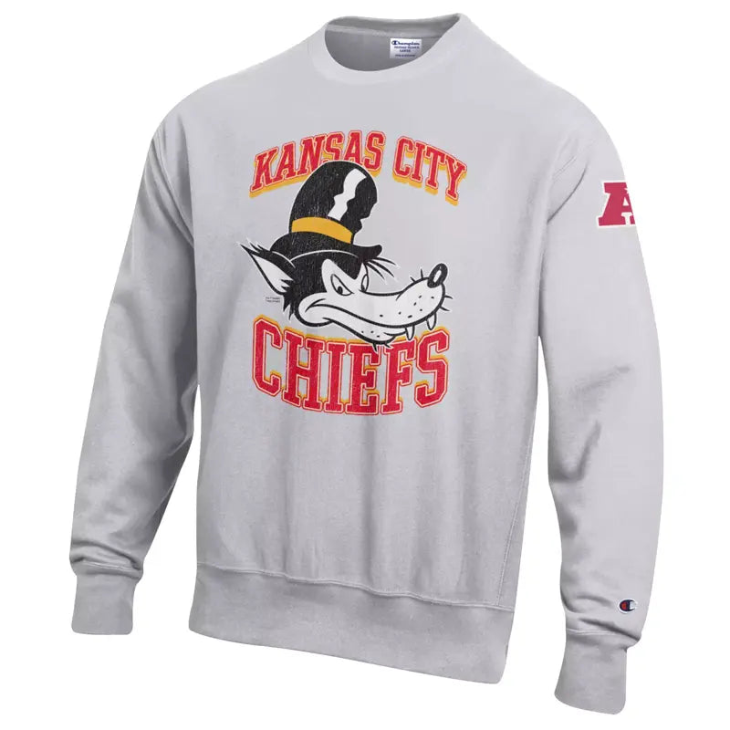 Chiefs Disney x Champion Big Bad Wolf Sweatshirt