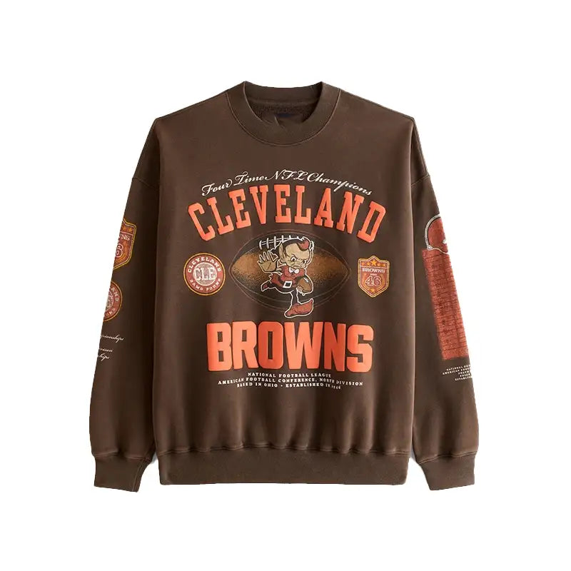 Abercrombie 2026 Browns Sweatshirt