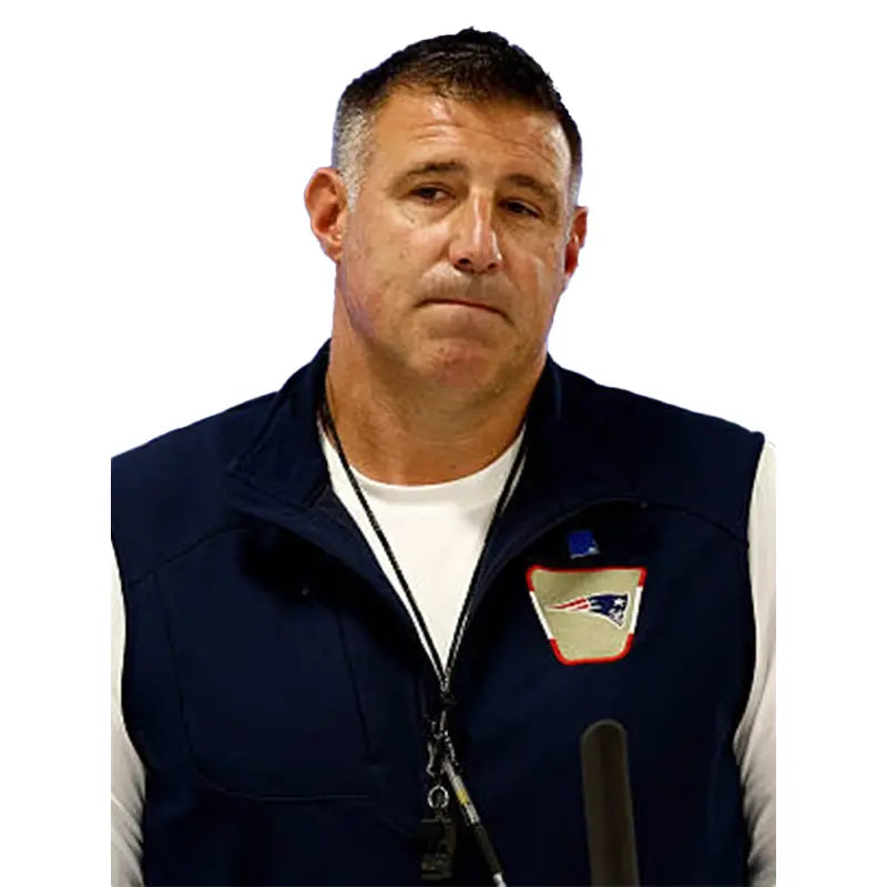 Coach Mike Vrabel 2026 Patriots Vest