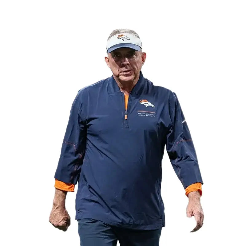 Broncos Preseason 2026 Sean Payton Sideline Half-Zip Jacket