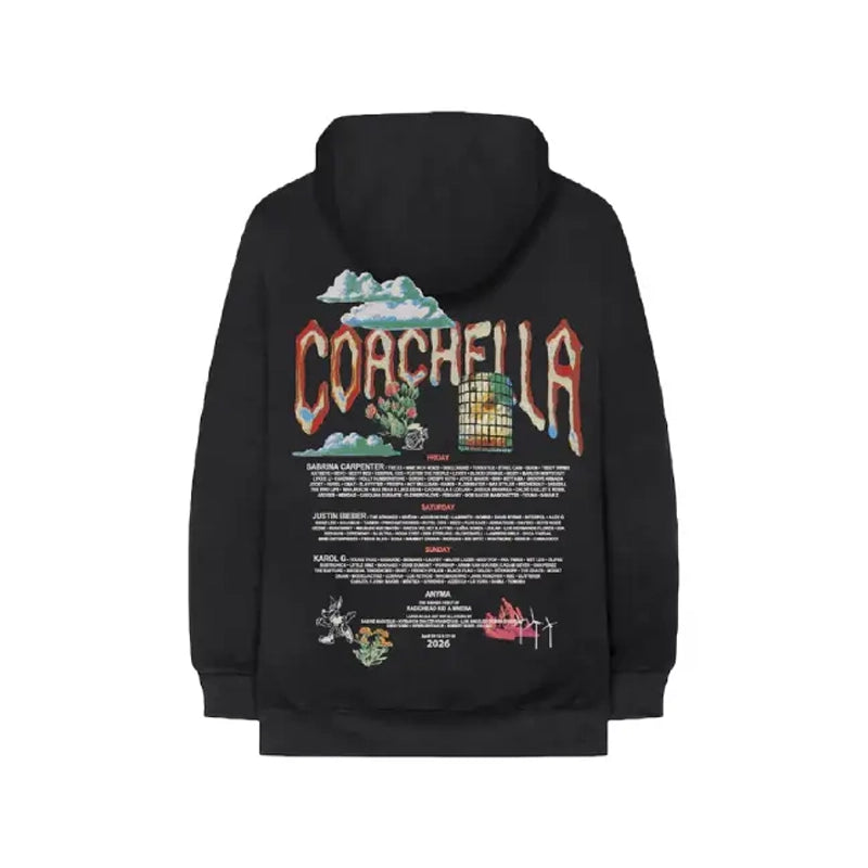Coachella Desert Icons 2026 Lineup Hoodie