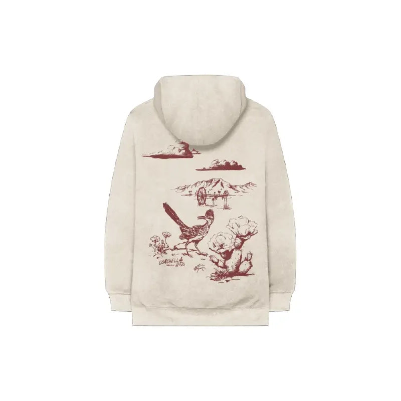 Coachella Desert Sketchbook Hoodie