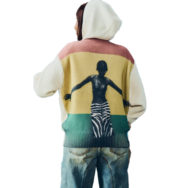 Corteiz Gabriel Moses Knit Zip Hoodie